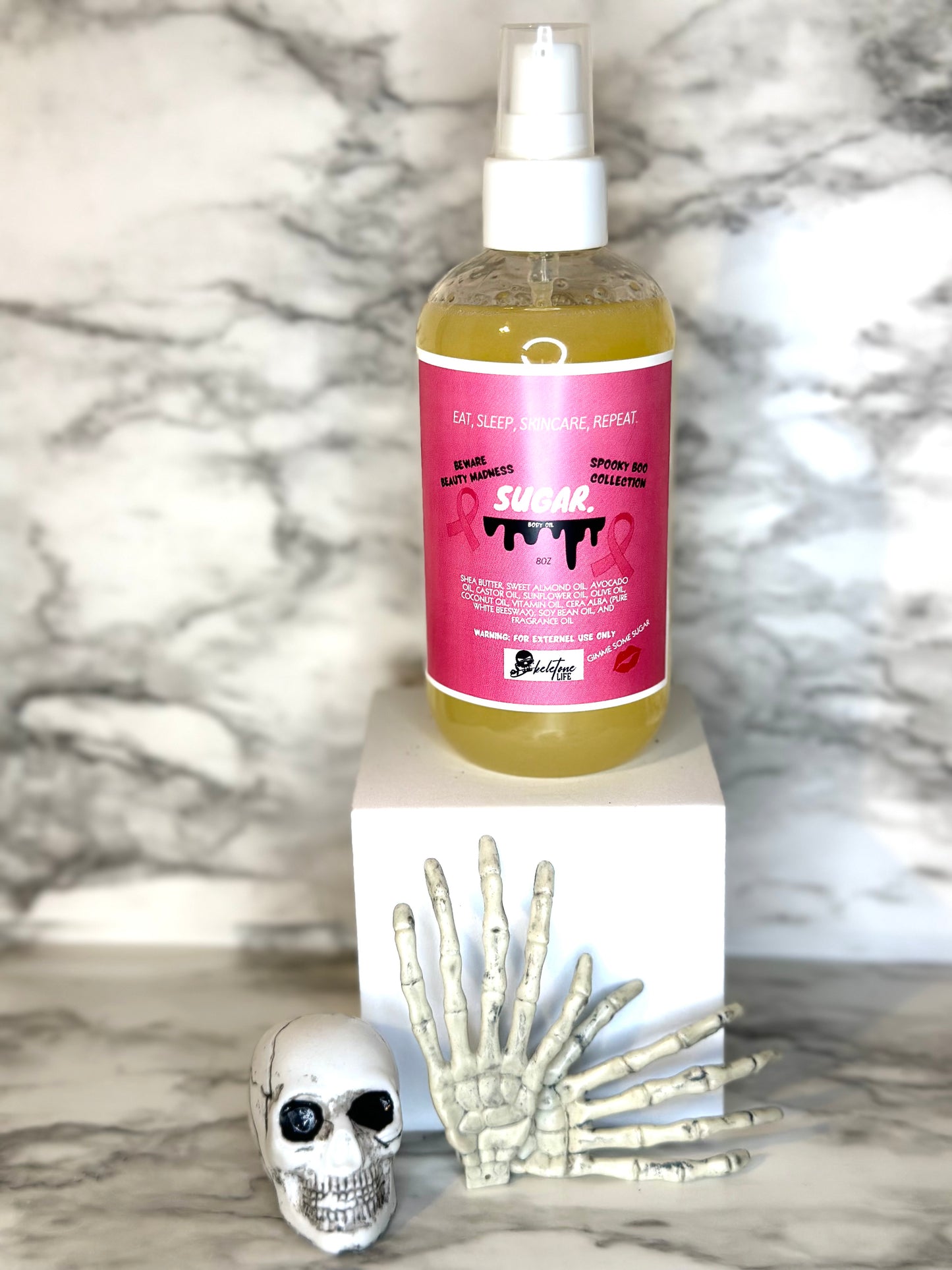 Sugar Body Oil "In Honor of Breast Cancer Month"